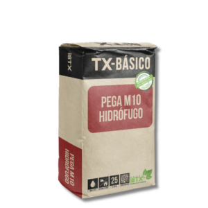 Mortero Pega M10 Hidrófugo